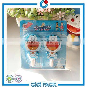 New arrival family use clear blister cartoon pothook pack