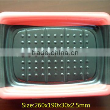 Supermarket PS material lightweight seafood package container
