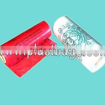 Plastic clear Flat Bags on roll with high quality