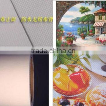 Waterproof Non-woven cloth for sample picture of canvas painting