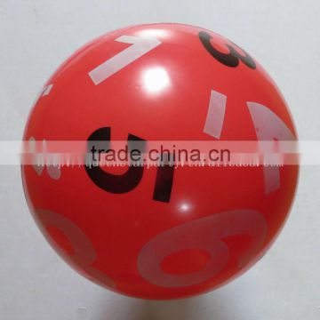 Most popular cheap PVC ball printed pvc ball toy inflatable beach ball