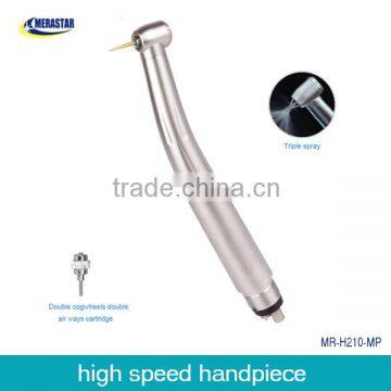 MR-H210-MP 2015 hot sale promotion New Dental High Speed Push Button Handpiece 4 holes