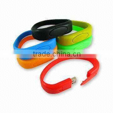 4gb silicone wrist usb flash drive