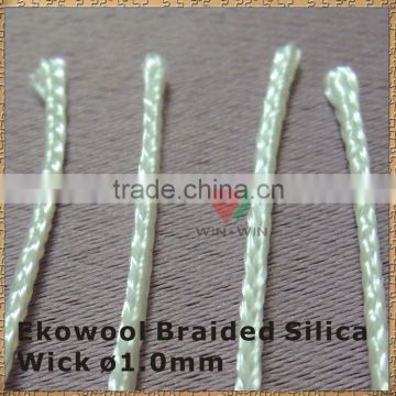 Enviromental Friend Silica wick ecig with 1.0mm Ekowool Braided Silica Cord for E-Cigarettes Atomizer Hottest selling in Germany