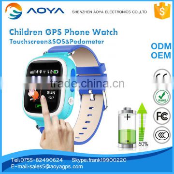 Smart Watch Phone for kids GPS LBS Wifi Tracking SOS Track Playback phone watch