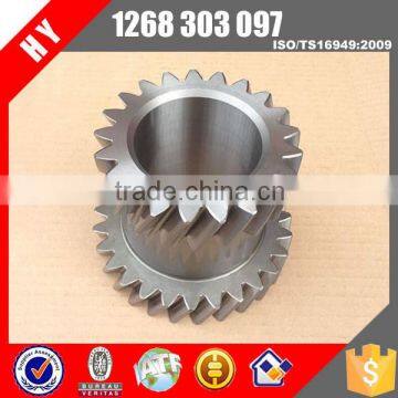 Chinese truck s6-90 gearbox overdrive 3rd 4th gear 1268303097