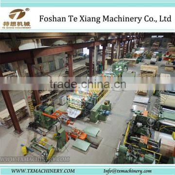 TX1600 high quality steel coil/Stainless Steel Sheet Metal Cutting Machine