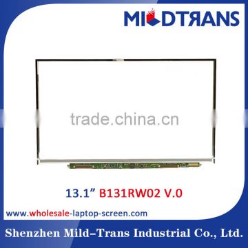 China golden suplier of 13.1 led slim laptop screen for B131RW02V.0(V0) display