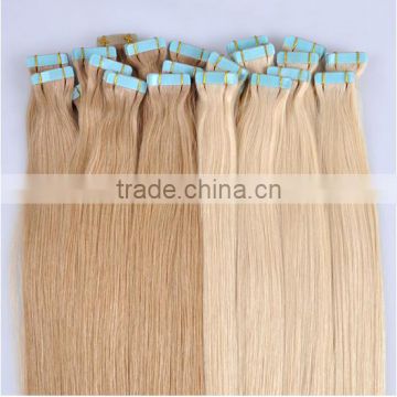 2.5 Gram/20 Pieces #17/613 Caramel Blonde Mix Remy Russian tape hair extensions