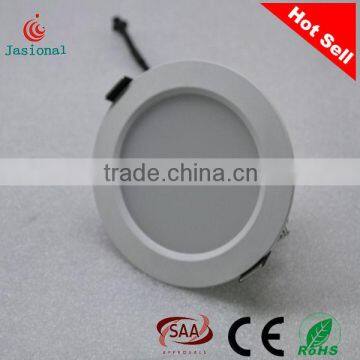 240v 12w warm white ic-f dimmable led downlight 90mm cut out for project