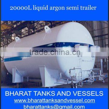 20000L liquid argon semi trailer