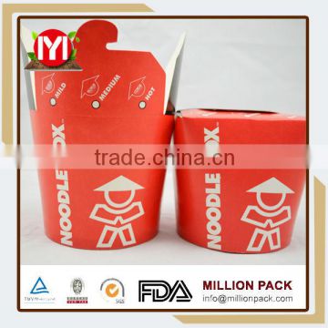 china wholesale market Security 26oz Paper Pasta Boxes