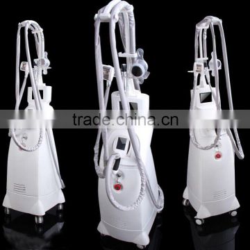 Ultrasonic rf vacuum cavitation machine,stationary RF&cavitation&vacuum&ultrasonic system,4 handle for eyes&face&body