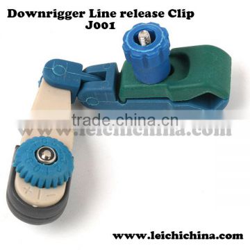 streamlined design downrigger line fishing release clips