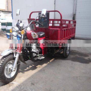 150cc/200cc higher rear cargo body three wheels motorcycle