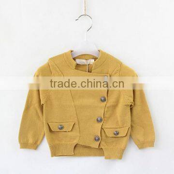 Single Breasted Irregular Boys Fashion Cardigan Sweater