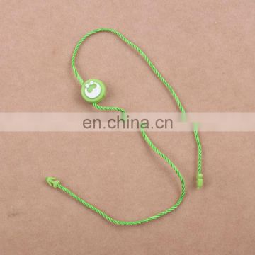 Wholesale plastic seal tag / hang tag plastic string / plastic tag fastener