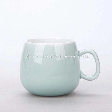 Cheap Custom Printing White Sublimation Promotional Ceramic coffee and milk Mug with handle