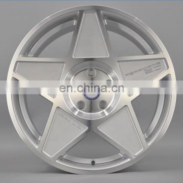18 inch five-pointed star-shaped aluminum alloy wheel car wheel with good quality