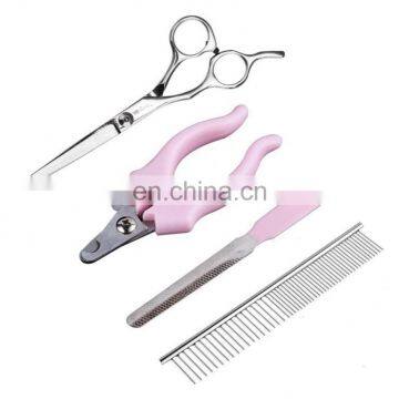 Anti-skip Handle Pet Nail Clippers Set Cats Dogs Nail Clippers Pet Cleaning Supplies