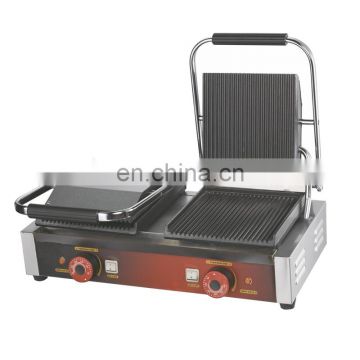 Commercial Double Head Electric Contact GrillBreakfast Sandwich Maker