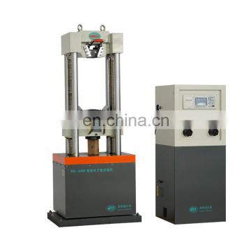 WE-300B modulus of elasticity spring tensile test machine instrument for aluminium