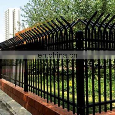 China supplier top rated Security and Decorative Wall Palisade zinc steel fence for garden/house/factory/school