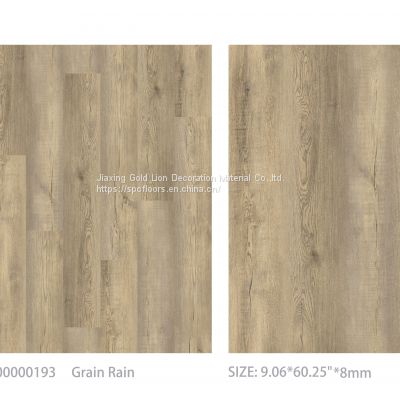SPC vinyl flooring B193 Grain Rain