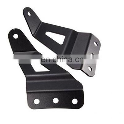 Stamping iron spraying black LED Light bar mount brackets Auto bracket accessories