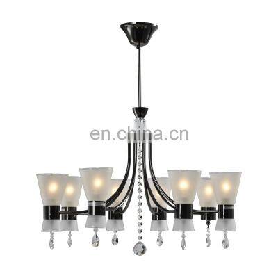 HUAYI New Design Nordic Style Decoration E12 Chandelier Hotel Indoor Modern Large LED Pendant Light