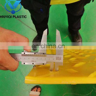 Impact Resistant HDPE Plastic Road Mat Temporary Walkway on Construction Plastic Industrial Mats