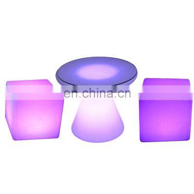 mobile bar tables decorative led cube chair outdoor furniture bar tables hookah vip seating