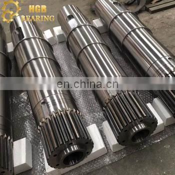 Factory direct sales manufacturer Customized Forged Gear Shaft Steel Spline Shaft