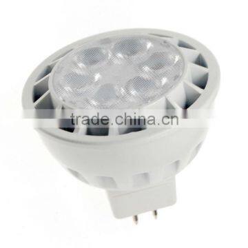 White Aluminum Housing High Power 7X1W LED Spot LED lighting bulb