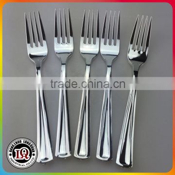 Disposable Plastic PS Cutlery With Silver Coated