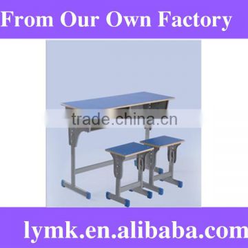 school furniture combination desk and table student chair