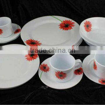 20pcs dinnerware set made of melamine plastic