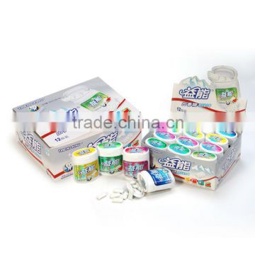42G 30PCS jar with chewing gum
