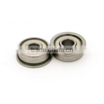 R8ZZ miniature flange ball bearing