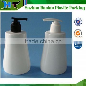 300ml PET plastic shower gel bottle / PET hair conditioner bottle from suzhou