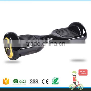Hot selling JJ-11 black colour Ander leisure productsCo,.Ltd 2 wheel smart electric scooter 6.5 inch unicycle