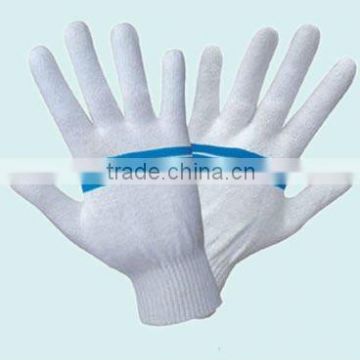 cotton knitted flannel gloves