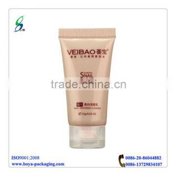 Small cosmetic tube with screen printing, squeeze tube for cosmetics packaging , plastic tubes for cream packing