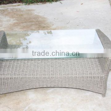 WICKER TABLE/ POLY RATTAN TABLE