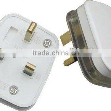 13A power plug with fuse