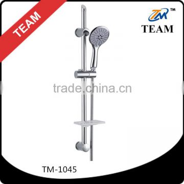 TM-1045 stainless steel shower sliding bar shower head and holder