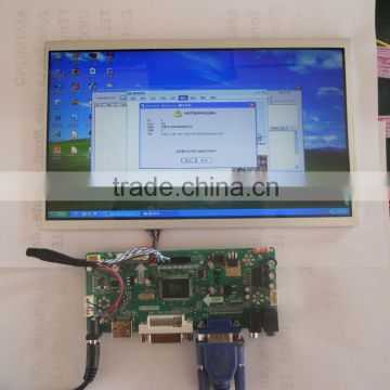 SKD frameless 12 inch LED loop video SD USB player module without case