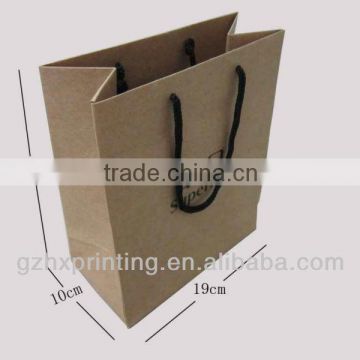 Top-grade brown kraft paper bag valentine gift paper bag