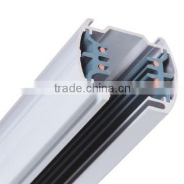 4 wires Aluminum linear track light track rail 50cm 100cm 200cm