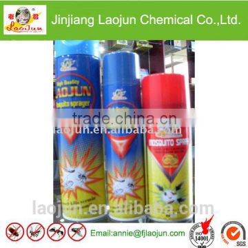 OEM high quality mosquito spray for abroad